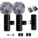 Micro cravate sans fil pour iphoneipad androidcam�ra ordinateur portable mini microphone avec r�duction ...