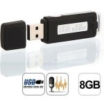 Micro espion cl usb noire 8gb