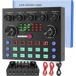 Micro gaming carte son karaoke table de mixage dj set ensemble d& 39 �quipement de podcast interface ...