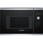 Micro - ondes bosch serie 4 bfl523ms0 - 20 l - 800 w - noir - acier inoxydable Micro - ondes bosch serie 4 bfl523ms0 - 20 l - 800 w - noir - acier inoxydable