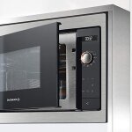 De dietrich micro - ondes solo 26l 900w encastrable noir / inox - dme7121x