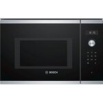 Micro - ondes encastrable bosch bfl554ms0 serie 6 - capacit 25l - inox
