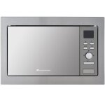 Micro - ondes grill encastrable continental edison cemo25ge2 silver l595 x h388 x p40 cm 25l