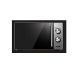 Micro - ondes htw 700 w - finition inox et noir