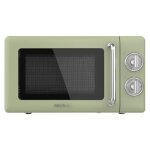 Cecotec micro - ondes m�canique de 20 l proclean 3010 retro vert: 700 w 6 niveaux minuterie mode d�cong�lation ...