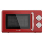 Cecotec micro - ondes mécanique de 20 l proclean 3010 retro rouge: 700 w 6 niveaux minuterie mode décongélatio ... Cecotec micro - ondes mécanique de 20 l proclean 3010 retro rouge: 700 w 6 niveaux minuterie mode décongélatio ...