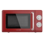 Cecotec micro - ondes mécanique avec grill de 20 l proclean 3110 retro rouge: 700 w 6 niveaux minuterie ... Cecotec micro - ondes mécanique avec grill de 20 l proclean 3110 retro rouge: 700 w 6 niveaux minuterie ...