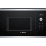 Micro - ondes simple encastrable - bosch ser6 - bfl554ms1f - inox - 25 l - 382 x 594 x 388 cm