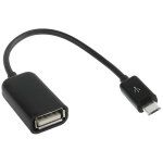 Micro usb host otg cord cble adaptateur pour samsung / nokia / sony google android phone tablet