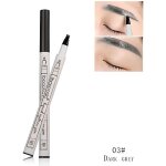 Microblading sourcil stylo tatouage crayon sourcils longue dure waterproof fork tip fine sketch tattoo ...