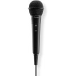 Microphone dynamique - hama - party - cble jack 25 m - adaptateur 635 mm - interrupteur on / off