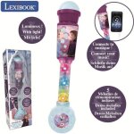Microphone reine des neiges avec tube lumineux enceinte (entre auxiliaire) mlodies et effets sonores ...