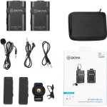 Microphone sans fil audio recorder boya by - wm4 sans fil micro - cravate systme compatible pour canon ...