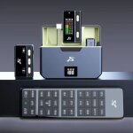 Microphone sans fil lavalier - xvx - sx66 - bo�tier de chargement num�rique - autonomie 9 h - r�duction ...