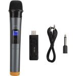Microphone sans fil micro  main avec rcepteur pour haut - parleur de karaok ensemble de microphone ...