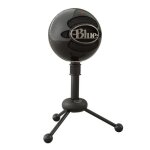 Microphone usb blue snowball pour enregistrement streaming podcast gaming sur pc et mac - noir