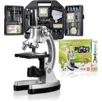 Microscope biotar 300x - 1200x - bresser junior - oculaire: 40x - 3 objectifs : 7 - 5x 15x 30x - valise ... Microscope biotar 300x - 1200x - bresser junior - oculaire: 40x - 3 objectifs : 7 - 5x 15x 30x - valise ...