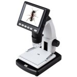 Microscope numrique emperor of gadgets - cran lcd 3, 5 pouces - 500x de grossissement - fente carte ...