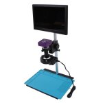 Microscope numrique usb zjchao avec cran lcd 11, 6 pouces 51mp et grossissement 150x