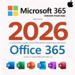 Microsoft 365 - pack office pour mac os - version 2026