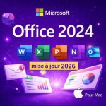 Microsoft office 2024 mac ? licence officielle ? activation rapide ? derni�re version (maj 2026)