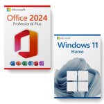Microsoft windows 11 home + microsoft office 2024 professiona