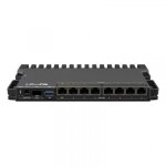 Routeur - mikrotik - rb5009upr + s + in - processeur 1, 4 ghz - 7 ports ethernet - poe intgr