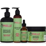 Mielle organics romarin shampooing & masque & scalp huile&styling cr�me & pack 4