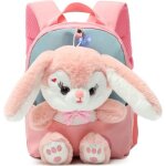 Cadeaux maternelle fille - lapin mignon et sac  dos de maternelle pour fille enfant - dtachable lapin ...