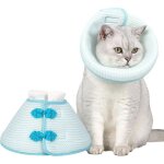 Mignon collerette chat colerette chat anti lechage collerettes pour chats rglable collerette chat anti ...