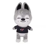 Mignon jouet en peluche stray kids - jouet en peluche wolf chan jouets en peluche de personnage danime ...