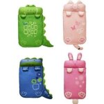 Mignon sac de couchage enfant duvet enfant avec oreiller 140 * 60cm(crocodile vert) wilm5148