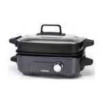 Multicuiseur - cuisinart - grmc3e - 1400 watts - acier inoxydable - temprature rglable 90 - 220c