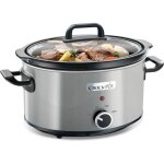 Mijoteur électrique crock - pot csc025x - dim - capacité 35l - fonction maintien au chaud - inox Mijoteur électrique crock - pot csc025x - dim - capacité 35l - fonction maintien au chaud - inox