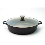 Mijoteuse basse + couvercle verre - 5 lt  32 cm