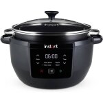 Mijoteuse lectrique programmable instant - 7. 1l - cuisson lente maintien au chaud rissoler