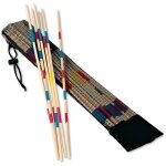 Mikado geant en bois 75 cm - plein air - jeu dadresse