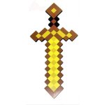 Minecraft eva diamant epée jouet props modèle diamond sword 60cm doré Minecraft eva diamant epée jouet props modèle diamond sword 60cm doré
