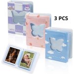 Mini album photo - non sp�cifi� - 3 pouces - 120 poches - couverture en plastique - mixte