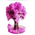 Mini arbre de nol magique en papier tour de magie tree kit de croissance de cristaux jouet de dcoration ...