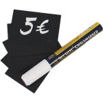 Mini ardoises 75 x 50 mm securit a8 - lot de 20 pièces Mini ardoises 75 x 50 mm securit a8 - lot de 20 pièces