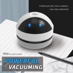 Mini aspirateur de table conception de robot mignon chargement usb Mini aspirateur de table conception de robot mignon chargement usb