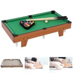 Mini billard de table - ynj - kit compact de bureau ou salle de jeu - mdf - 69 * 36. 5 * 22. 5cm