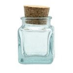 Mini bocal cube + bouchon li�ge