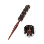 Brosse � barbe - non sp�cifi� - mini brosse ronde - poils de sanglier - antid�rapante - pour hommes