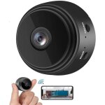 Mini camera espion sans fil hd 1080p spy camra de surveillance wifi avec vision nocturne et detecteur ...