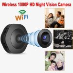 Mini camra espion wifi avec dtecteur de mouvements et vision nocturne - appareil photo miniature dissimul ...