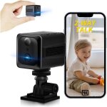 Mini cam�ra de s�curit� 4k - sans fil et vision nocturne - batterie 3000 mah et d�tection de mouvement ...