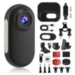Mini cam�ra sport 1080p avec 128 go de m�moire et bo�tier de charge powerbank cam�ra de corps �tanche ...