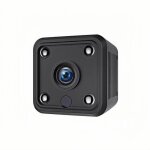 Mini cam�ra de surveillance wifi ? 1080p vision nocturne d�tection de mouvement 90� grand angle batterie ...